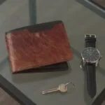 Thoughtful leather wallet gift for anniversaries