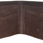 Compact bifold wallet for men, crafted for easy organization and quick access