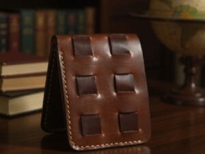 Elegant leather wallet perfect as a groomsmen gift