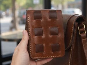 Premium leather wallet ideal as a special gift