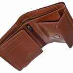 Men's small zippered wallet for safe and organized carrying