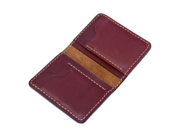 Minimalist Leather Card Holder Modern leather card holder for business or casual use
