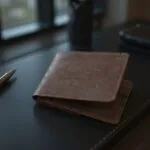 Modern slim wallet designed for minimal carry