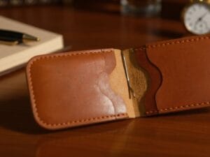 Stylish premium money clip wallet for men