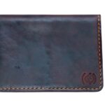 Stylish leather passport cover for secure travel documents